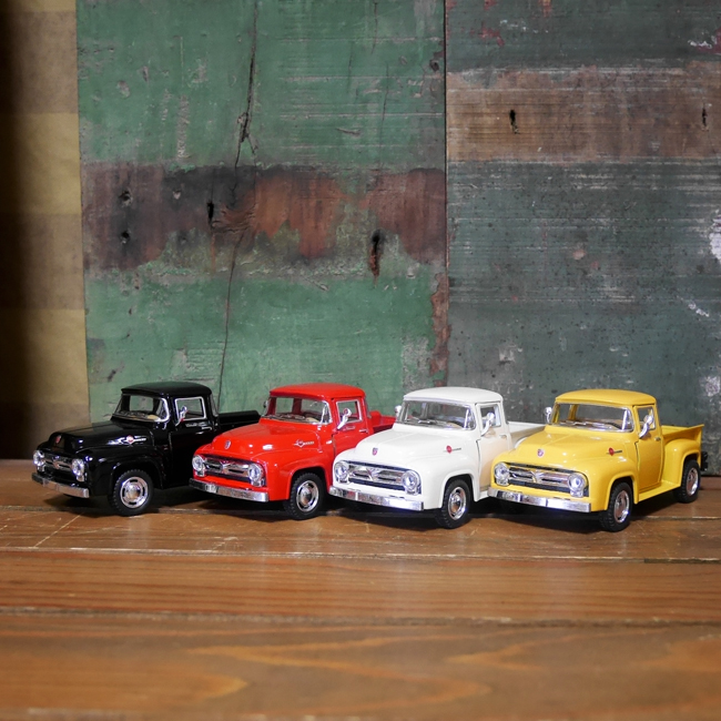 1956フォード　F-100 ピックアップ トラックミニカー 1：38　キンスマート アメリカン雑貨
